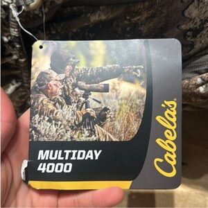 Cabela's Multiday 4000 Camouflage Backpack